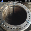 Concrete spun pipe pile joint plate